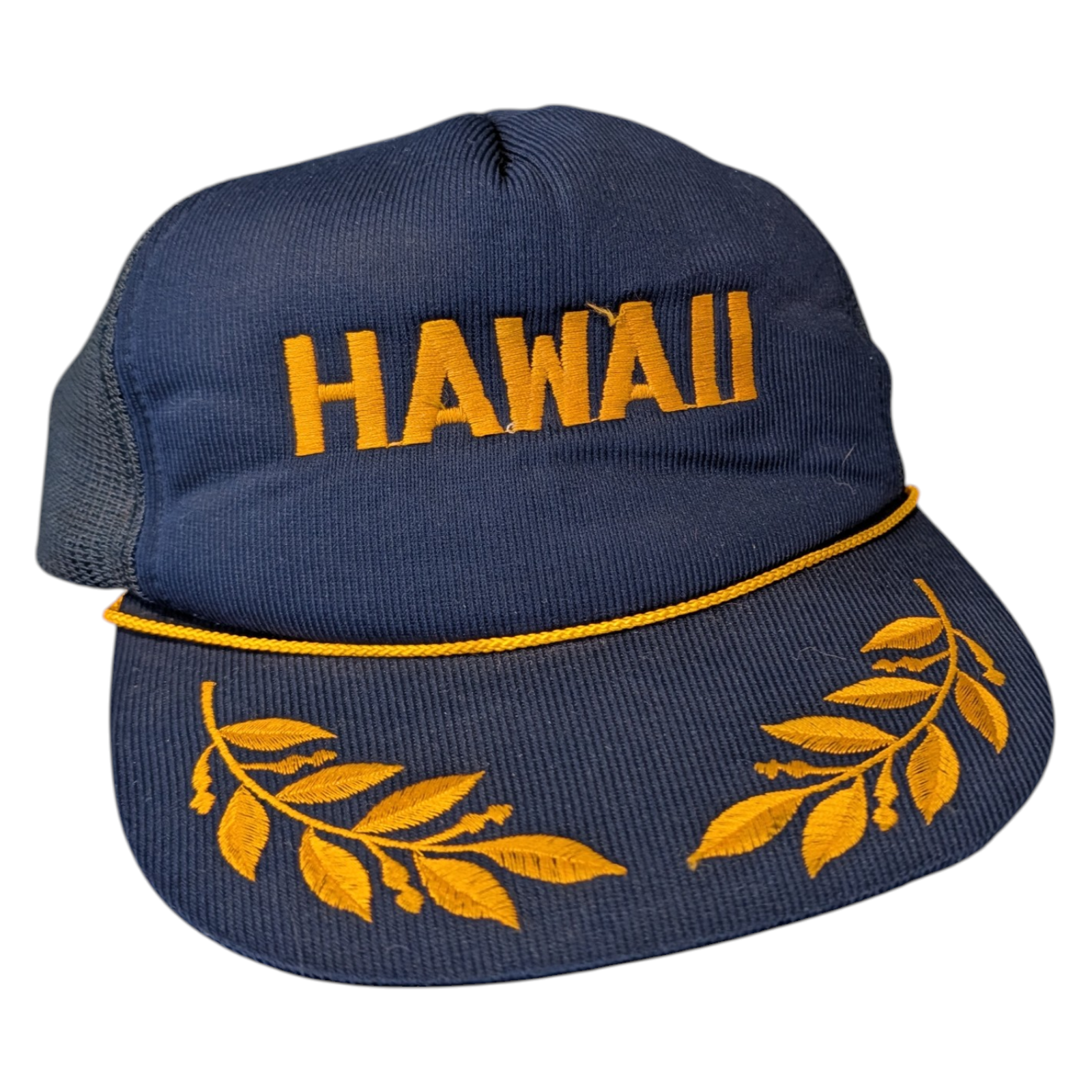 80s Hawaii Corded Trucker Snapback Hat
